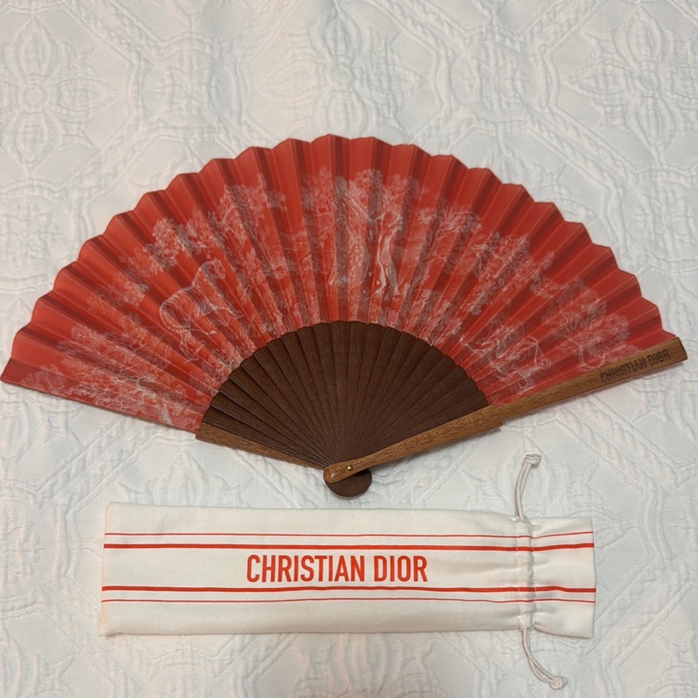 Christian Dior Folding Fan